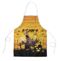Funny Halloween Zombie Chicken Apron F’Caw Scary Poultry - Wonder Print Shop