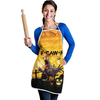 Funny Halloween Zombie Chicken Apron F’Caw Scary Poultry - Wonder Print Shop