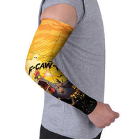 Personalized Funny Halloween Zombie Chicken Arm Sleeves F’Caw Scary Poultry - Wonder Print Shop