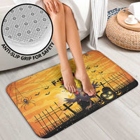 Funny Halloween Zombie Chicken Bathroom Set F’Caw Scary Poultry - Wonder Print Shop