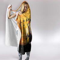 Funny Halloween Zombie Chicken Hooded Blanket F’Caw Scary Poultry - Wonder Print Shop