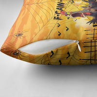 Funny Halloween Zombie Chicken Pillow Cover F’Caw Scary Poultry - Wonder Print Shop