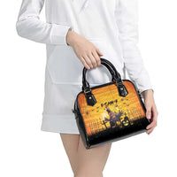 Funny Halloween Zombie Chicken Shoulder Handbag F’Caw Scary Poultry - Wonder Print Shop