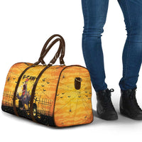 Funny Halloween Zombie Chicken Travel Bag F’Caw Scary Poultry - Wonder Print Shop