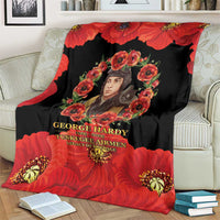 George Hardy Tuskegee Memorial Blanket Red Tail Pilots Legacy of Courage - Wonder Print Shop
