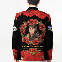 George Hardy Tuskegee Memorial Blazer Red Tail Pilots Legacy of Courage - Wonder Print Shop