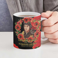 George Hardy Tuskegee Memorial Ceramic Mug Red Tail Pilots Legacy of Courage - Wonder Print Shop