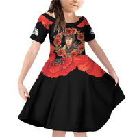 George Hardy Tuskegee Memorial Family Matching Off Shoulder Short Dress and Hawaiian Shirt Red Tail Pilots Legacy of Courage - Wonder Print Shop