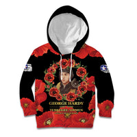 George Hardy Tuskegee Memorial Kid Hoodie Red Tail Pilots Legacy of Courage - Wonder Print Shop