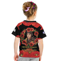 George Hardy Tuskegee Memorial Kid T Shirt Red Tail Pilots Legacy of Courage - Wonder Print Shop