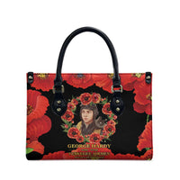 George Hardy Tuskegee Memorial Leather Bag Red Tail Pilots Legacy of Courage - Wonder Print Shop