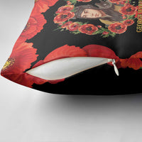 George Hardy Tuskegee Memorial Pillow Cover Red Tail Pilots Legacy of Courage - Wonder Print Shop