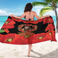 George Hardy Tuskegee Memorial Sarong Red Tail Pilots Legacy of Courage - Wonder Print Shop