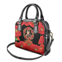 George Hardy Tuskegee Memorial Shoulder Handbag Red Tail Pilots Legacy of Courage - Wonder Print Shop