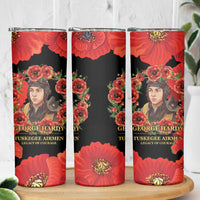 George Hardy Tuskegee Memorial Skinny Tumbler Red Tail Pilots Legacy of Courage - Wonder Print Shop