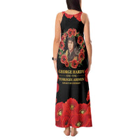 George Hardy Tuskegee Memorial Tank Maxi Dress Red Tail Pilots Legacy of Courage - Wonder Print Shop