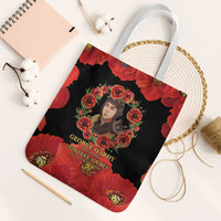 George Hardy Tuskegee Memorial Tote Bag Red Tail Pilots Legacy of Courage - Wonder Print Shop