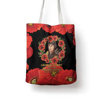 George Hardy Tuskegee Memorial Tote Bag Red Tail Pilots Legacy of Courage - Wonder Print Shop