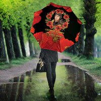 George Hardy Tuskegee Memorial Umbrella Red Tail Pilots Legacy of Courage - Wonder Print Shop