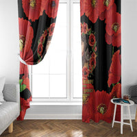 George Hardy Tuskegee Memorial Window Curtain Red Tail Pilots Legacy of Courage - Wonder Print Shop