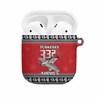 Tuskegee Red Tails Airmen Christmas AirPods Case P-51 Mustang 332nd Fighter Group - Wonder Print Shop