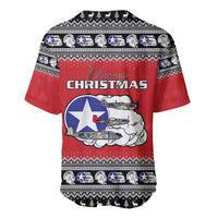 Tuskegee Red Tails Airmen Christmas Baseball Jersey P-51 Mustang 332nd Fighter Group - Wonder Print Shop