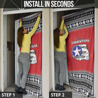 Tuskegee Red Tails Airmen Christmas Door Cover P-51 Mustang 332nd Fighter Group - Wonder Print Shop