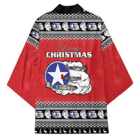 Tuskegee Red Tails Airmen Christmas Kimono P-51 Mustang 332nd Fighter Group - Wonder Print Shop