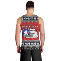 Tuskegee Red Tails Airmen Christmas Men Tank Top P-51 Mustang 332nd Fighter Group - Wonder Print Shop