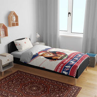 Liberia Christmas Bedding Set My Christmas On You - Lion Santa - Wonder Print Shop