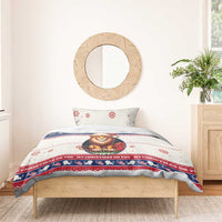 Liberia Christmas Bedding Set My Christmas On You - Lion Santa - Wonder Print Shop