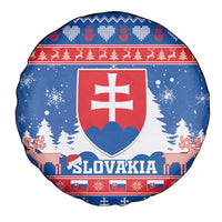 Slovakia Christmas Spare Tire Cover Vesele Vianoce - Coat Of Arms - Wonder Print Shop