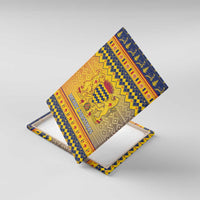 Chad Christmas Canvas Wall Art Coat Of Arms Merry Christmas - Wonder Print Shop