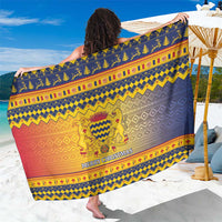Chad Christmas Sarong Coat Of Arms Merry Christmas - Wonder Print Shop