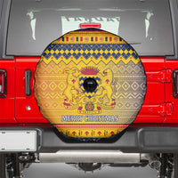 Chad Christmas Spare Tire Cover Coat Of Arms Merry Christmas - Wonder Print Shop