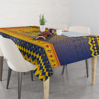 Chad Christmas Tablecloth Coat Of Arms Merry Christmas - Wonder Print Shop