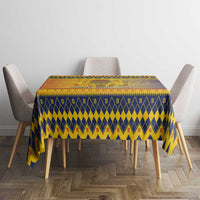 Chad Christmas Tablecloth Coat Of Arms Merry Christmas - Wonder Print Shop