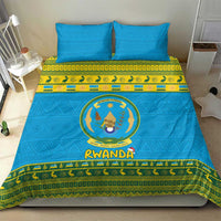 Rwanda Christmas Bedding Set Coat Of Arms Noheli Nziza - Wonder Print Shop