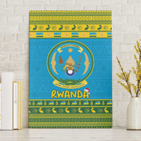 Rwanda Christmas Canvas Wall Art Coat Of Arms Noheli Nziza - Wonder Print Shop
