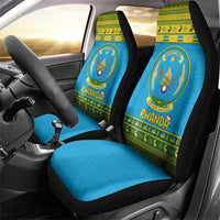 Rwanda Christmas Car Seat Cover Coat Of Arms Noheli Nziza - Wonder Print Shop