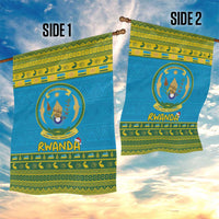 Rwanda Christmas Garden Flag Coat Of Arms Noheli Nziza - Wonder Print Shop