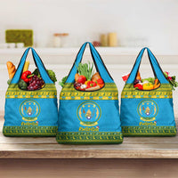 Rwanda Christmas Grocery Bag Coat Of Arms Noheli Nziza