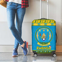 Rwanda Christmas Luggage Cover Coat Of Arms Noheli Nziza - Wonder Print Shop