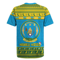 Rwanda Christmas Rugby Jersey Coat Of Arms Noheli Nziza - Wonder Print Shop