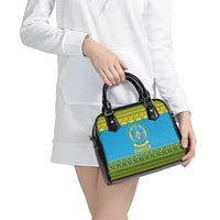 Rwanda Christmas Shoulder Handbag Coat Of Arms Noheli Nziza