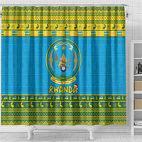 Rwanda Christmas Shower Curtain Coat Of Arms Noheli Nziza