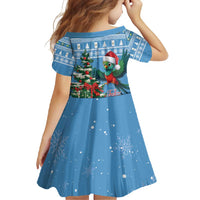 Guatemala Christmas Family Matching Mermaid Dress and Hawaiian Shirt Quetzal Feliz Navidad - Wonder Print Shop