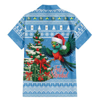 Guatemala Christmas Family Matching Mermaid Dress and Hawaiian Shirt Quetzal Feliz Navidad - Wonder Print Shop