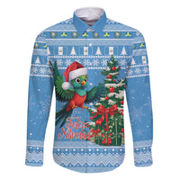 Guatemala Christmas Family Matching Off Shoulder Maxi Dress and Hawaiian Shirt Quetzal Feliz Navidad - Wonder Print Shop