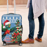 Guatemala Christmas Luggage Cover Quetzal Feliz Navidad - Wonder Print Shop